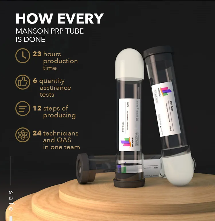 MANSON 30ml Large Size PRP Tube