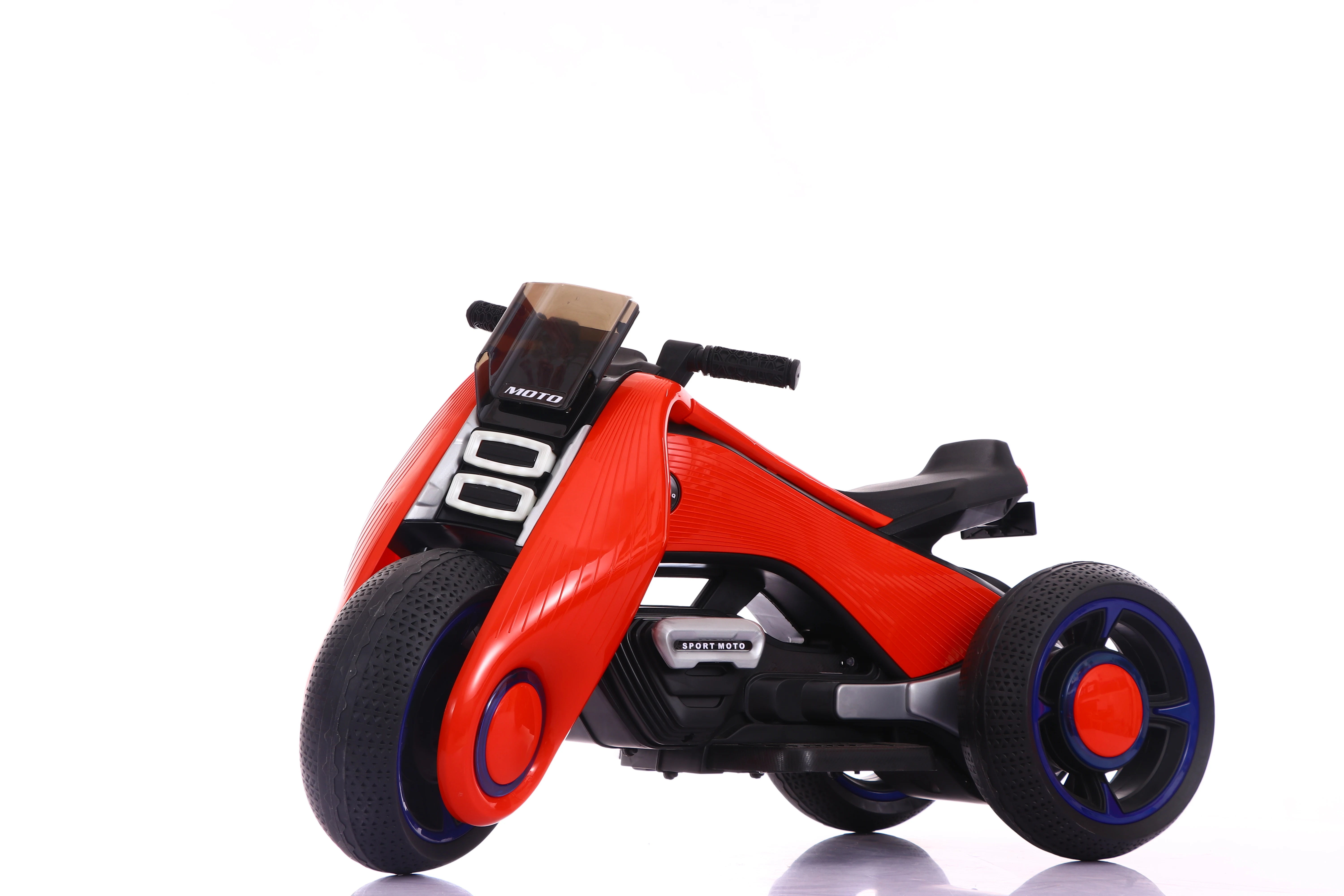 Lovely Kids Ride-on 6V 4.5A Electric Battery Motorcycle Unisex Plastic Toy with Music Player for 2-6 Years Old Girl
