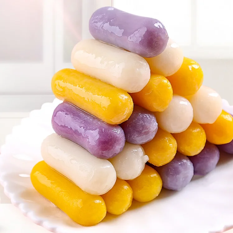 Purple Sweet Potato Flavor Cheese NianGao Cheese New Year Cake Cheese Glutinous Rice Cake