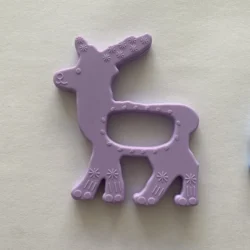 Eco Customizable Bpa Free animals shaped safe silicone toy baby Toddler Teething toys