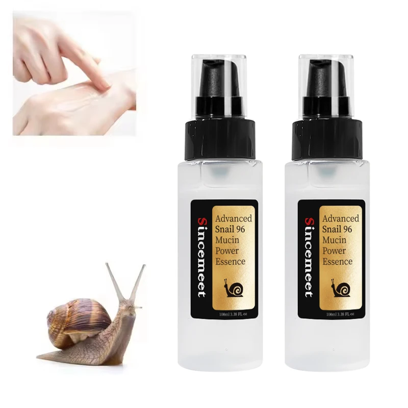 Original Snail Mucin 96% Essence Repairing Snail Cream Moisturizing Anti Aging Cream Snail Serum