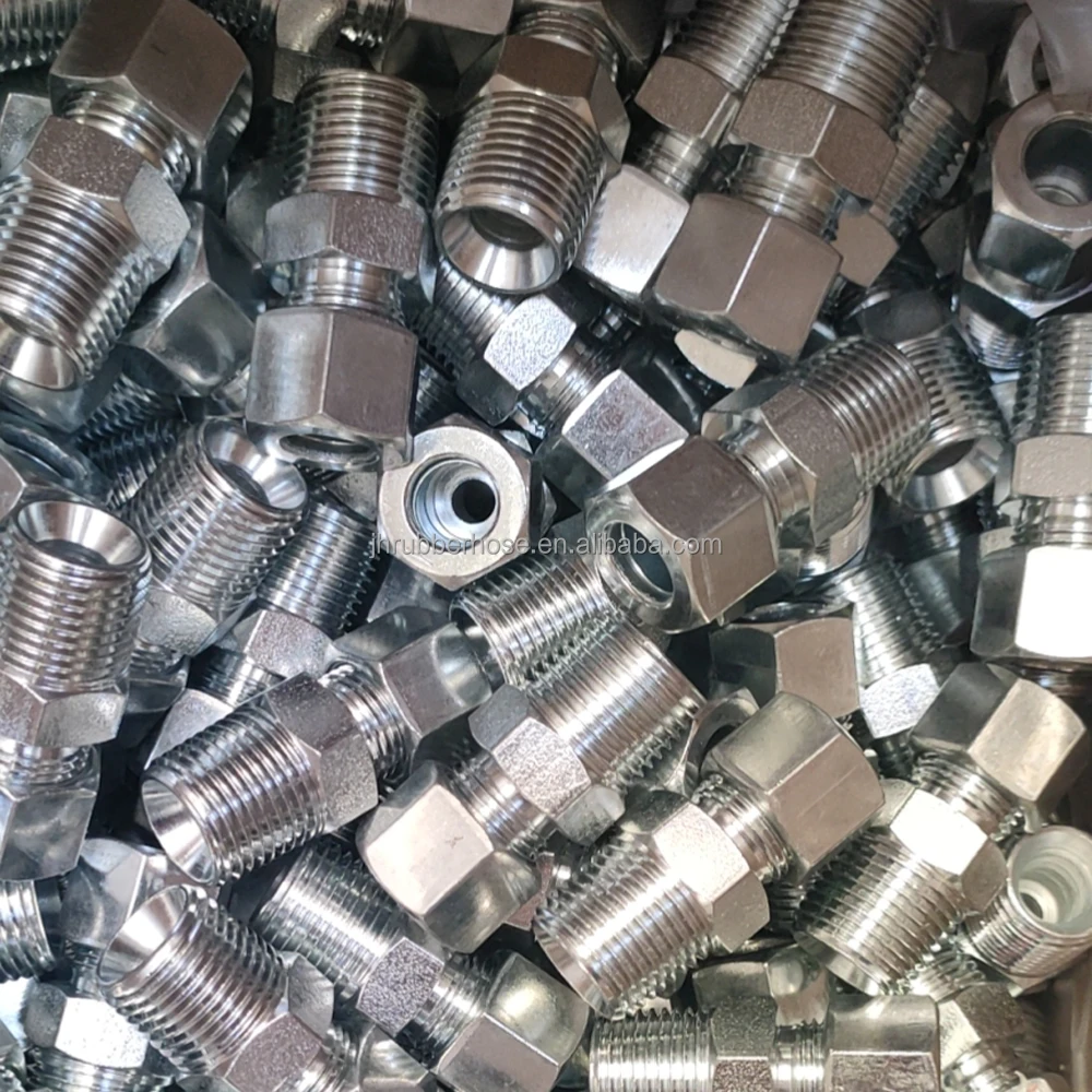 OEM ODM factory price stainless steel SS304 hydraulic hose fittings for sale