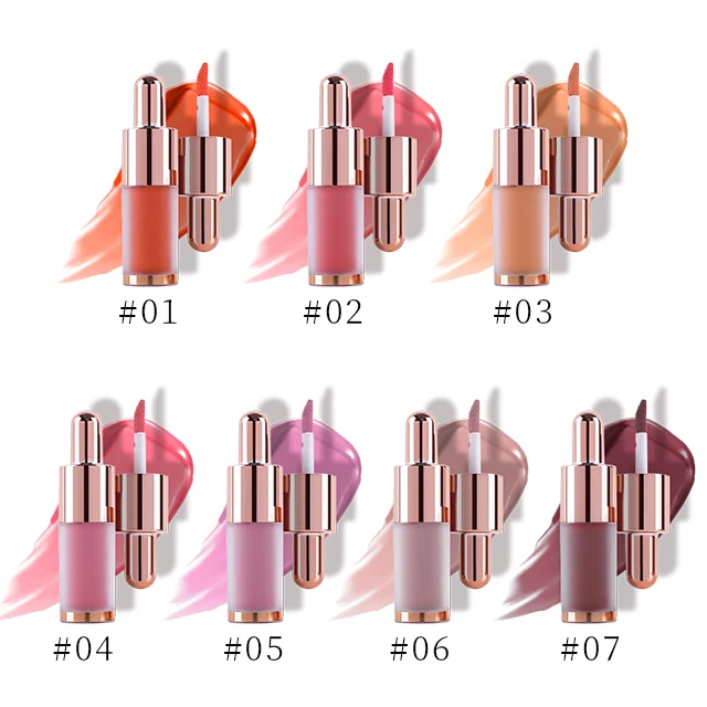 water tint blush blush private label custom color drops serum ball liquid blush high quality pigment create your own brand brush