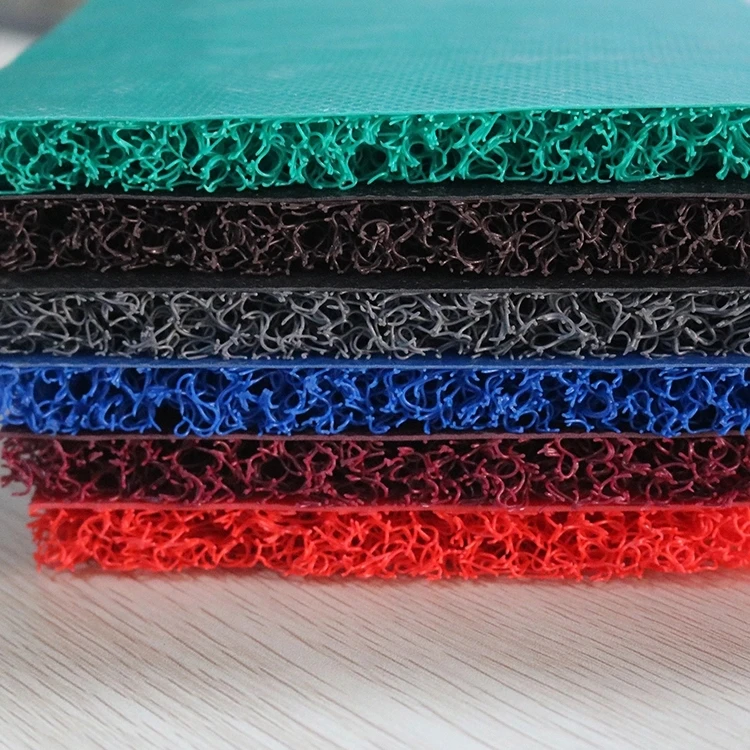 High Quality Good Price PVC Coil Mat Roll Durable Anti Slip PVC vinyl Coil Mat Floor Heavy Duty Carpet Roll