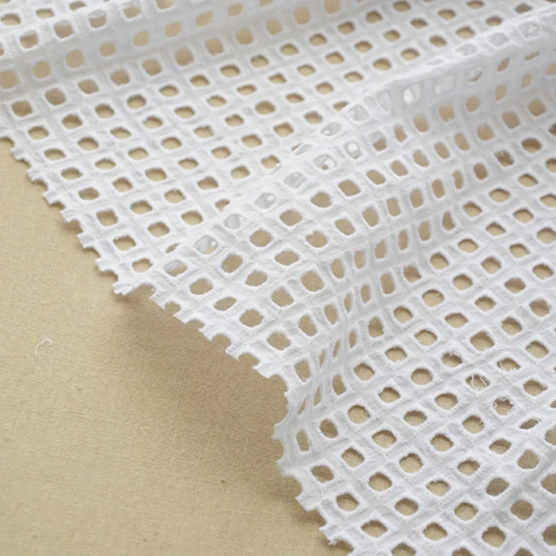 New collection 100% cotton embroidery lace fabric