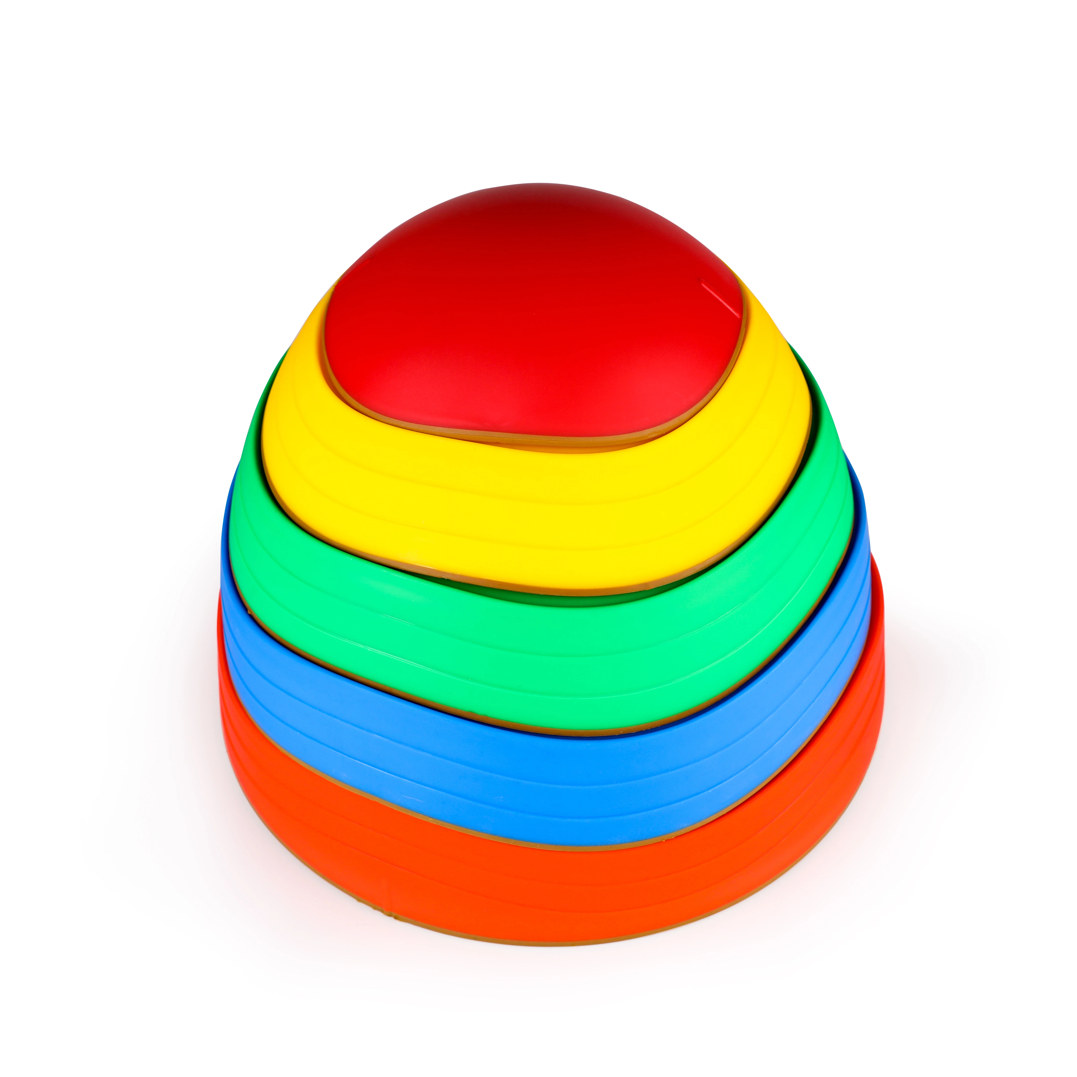 Factory Wholesale Children Balance Stepping Stone Kit Sensory Integration for Kids Balance Training