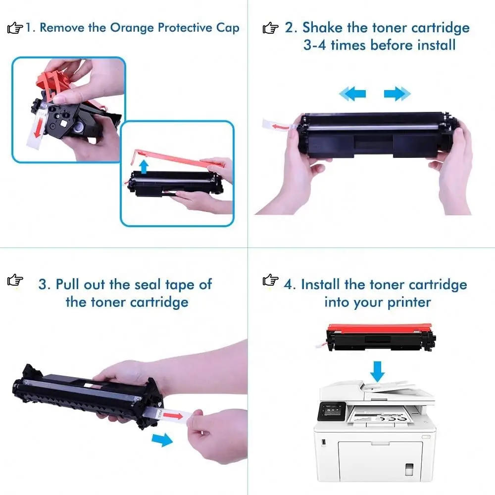 152X совместимый картридж с тонером для принтера HP LaserJet Pro 40044dw 4104dw 4104fdw W1520X