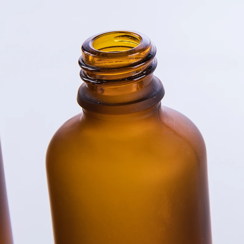 5ml 10ml 15 ml 20 ml 30 ml 50 ml 100 ml frosted amber essential oil dropper glass bottle