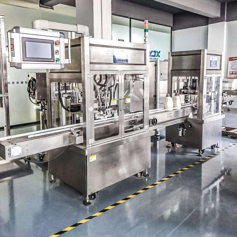 CYJX Automatic Unit Syrups Filling Plastic Ampoule Bottle Filling Sealing and Capping Machine