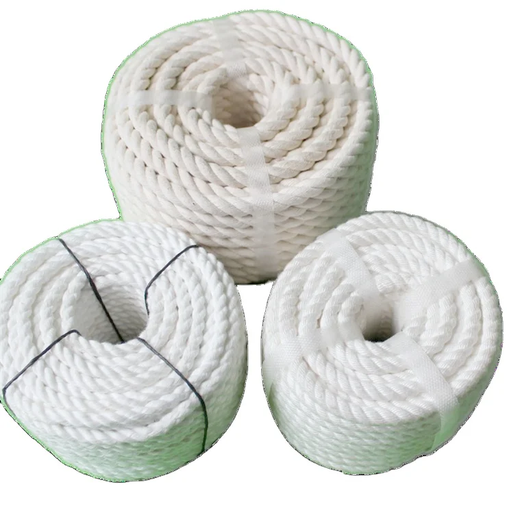 3 Strand Twist PP Rope Polypropylene Plastic Packing Rope Nylon Twine for Sports and Marine Use
