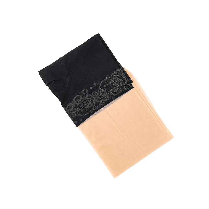 Hot summer thin anti-run safety pants anti-hook silk arbitrary cut velvet pineapple socks