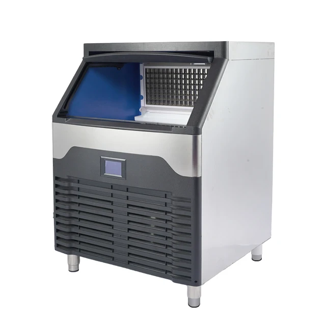 Loman Business 120kg/24hours stainless home use commercial automatic dry split type ice maker/ ice cube maker machine/ ice cube