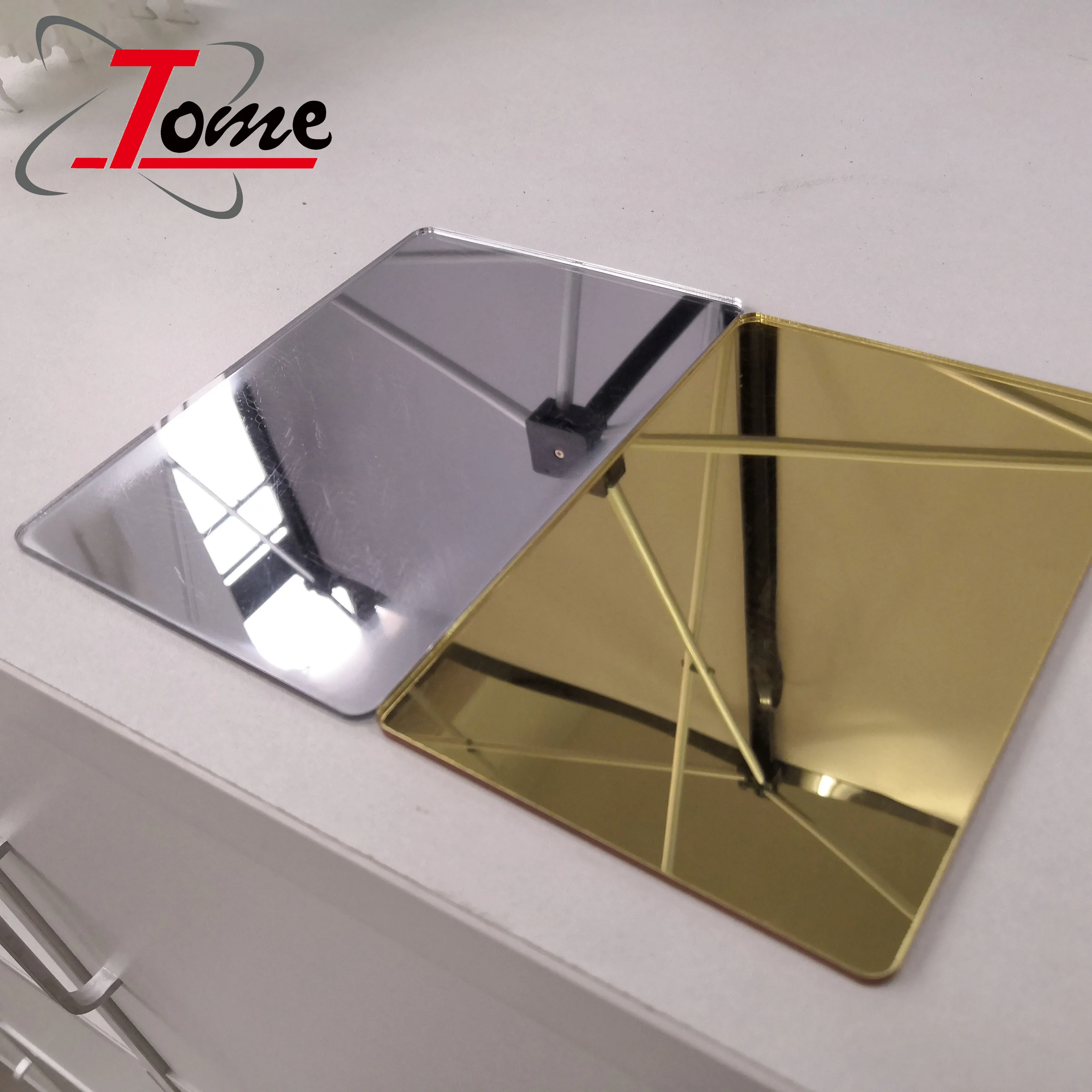 High reflective Acrylic Sheets Customized Gold Silver Acrylic Mirror sheet Mirror Acrylic Manufacturer Factory