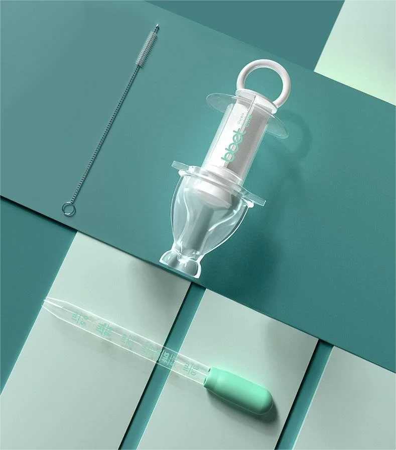 Baby Feeder Dispenser Syringe Dropper Feeder Infant Feeding Utensils with Nipple Pacifier for Feeding Medicine Water Juice