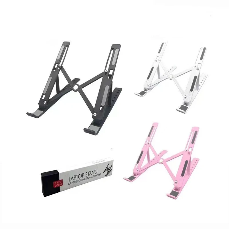 High Quality Portable Laptop Stand Adjustable and Foldable Portable Aluminum Laptop Stand OEM Supported