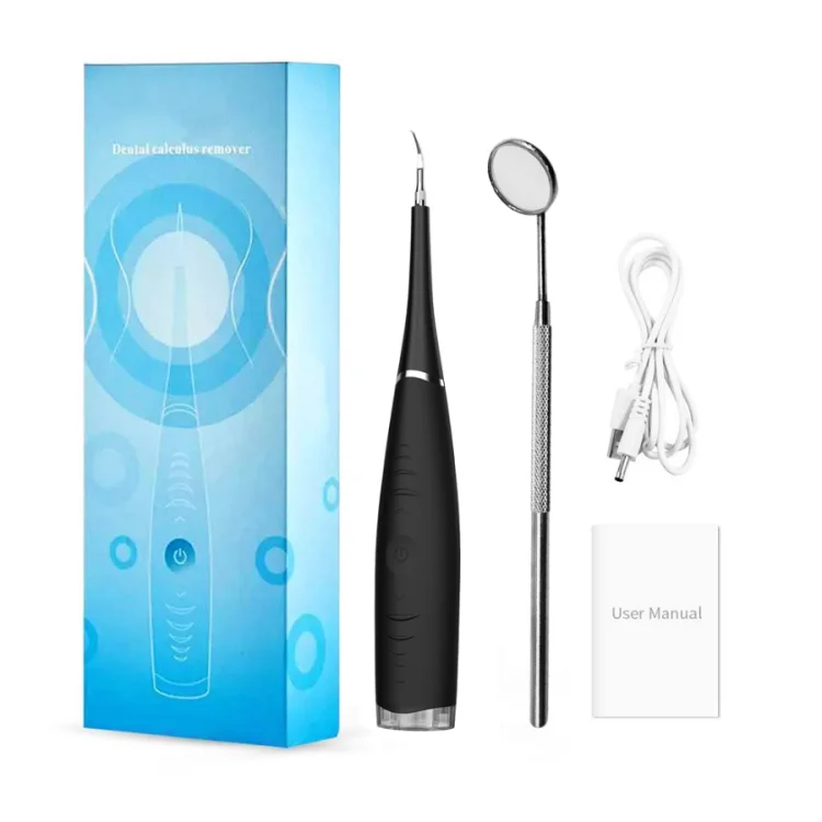 Best Oral Teeth Whitening Tool Rechargeable Calculus Remover Machine Electric Ultrasonic Tooth Cleaner