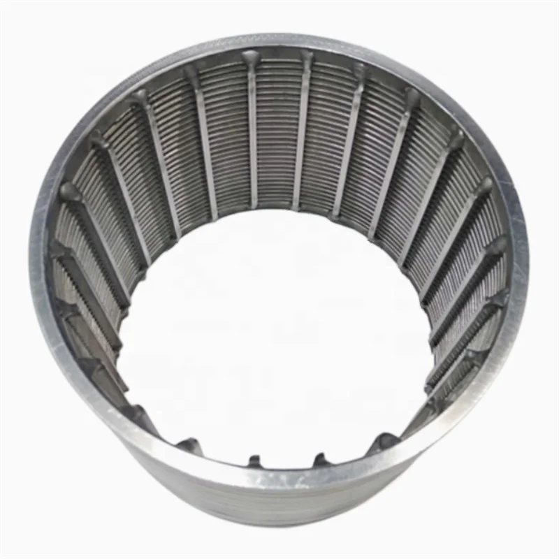 LIANDA 20 to 800 micron Stainless steel 316/304 Wedge wire intake screen water coanda screen filter element