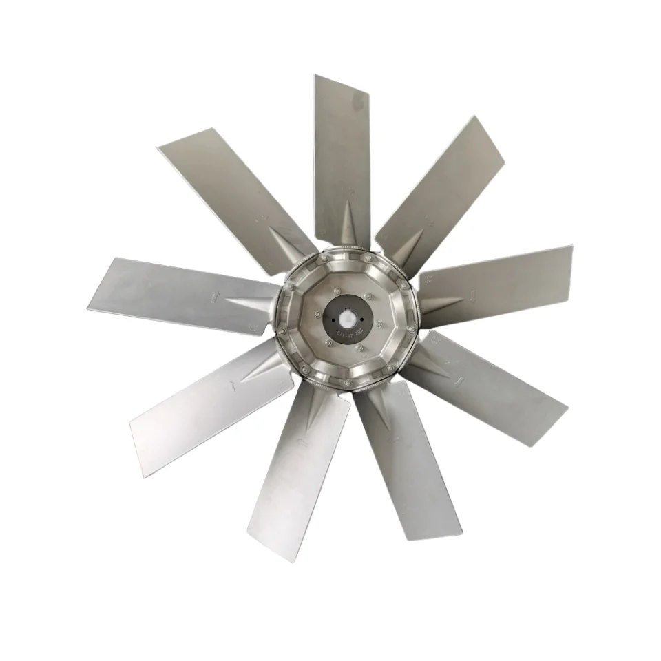 Diam280-580mm Extruded aluminum blades Aluminum explosion-proof fan impeller
