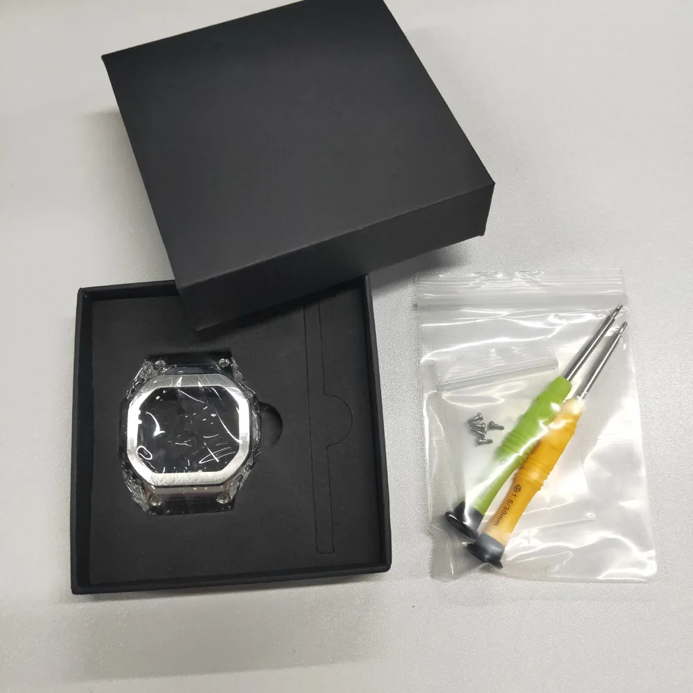  Ремешок из нержавеющей стали и металлический корпус модификации для GSHOCK