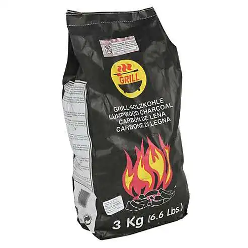 2kg 5kg 10kg Manufacturer Custom Printing  Kraft Paper Charcoal Bag BBQ brown paper bag sacks paper charcoal packaging bags