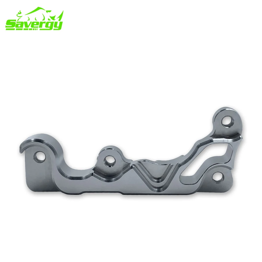 Motorcycle caliper bracket front fork assembly adapter code is suitable for Honda PCX150/160 2POT calipers front brake bracket