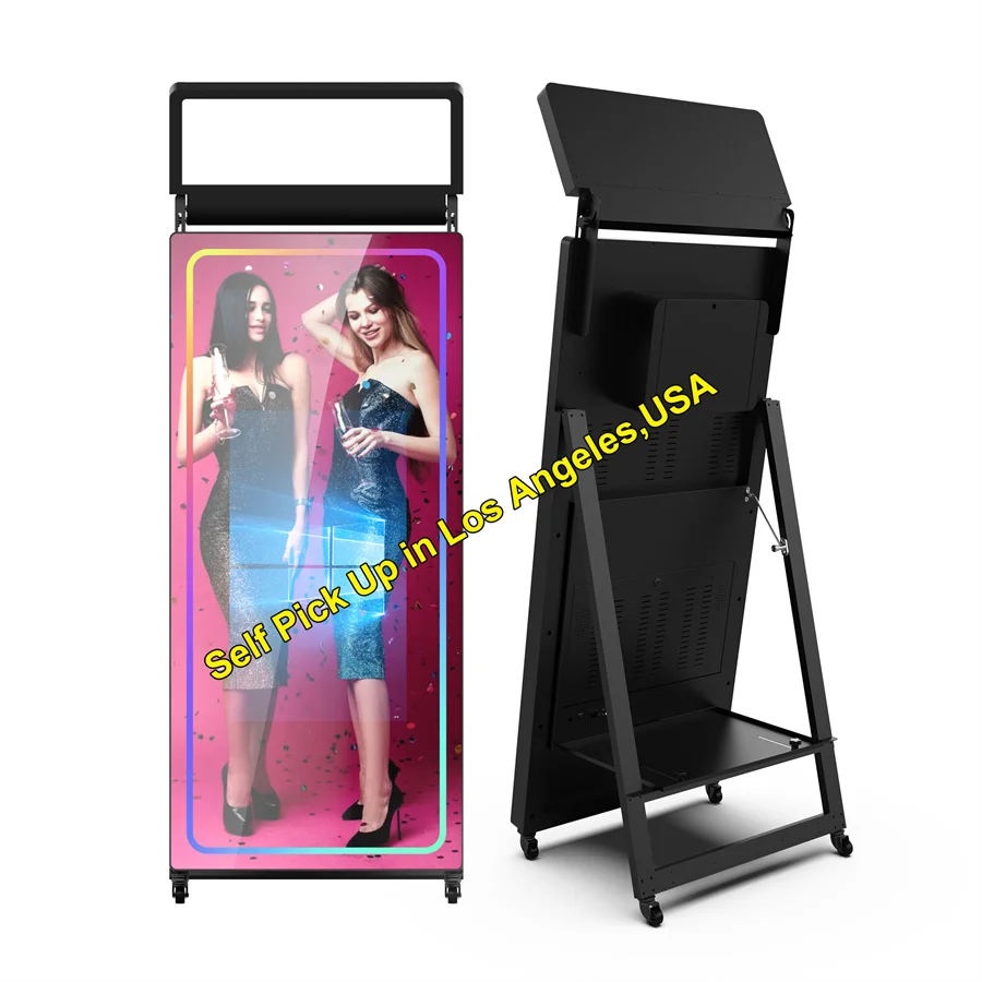 Newest Mirror Photobooth Machine With Pc Touch Screen Mini Photobooth Mirror Photobooth