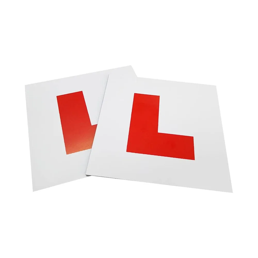 wholesale Car Magnet Car Sticker Magnetic L Plates Learner Driver Plates