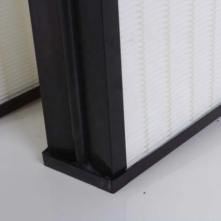 High Efficiency ABS Plastic Frame V-Type F6 F7 F8 F9 V-Bank Puremate Hepa Filter