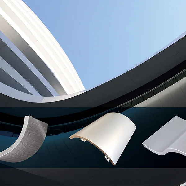 Customized aluminum panels for exterior wall decoration on demand  including column wrapped single aluminum panels