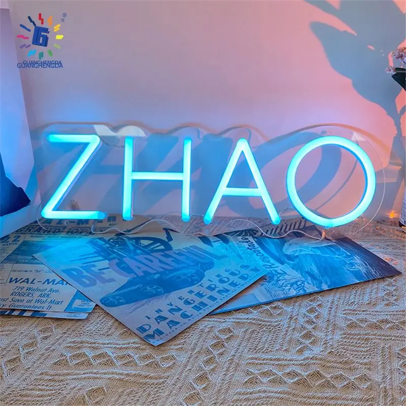 Professional Check Mark Palm Tree Mr & Mrs Neon Sign