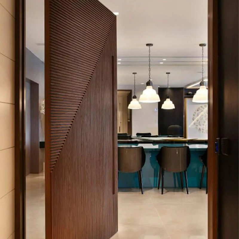 China top manufacturer house villa exterior door usa entrance security pivot gate door