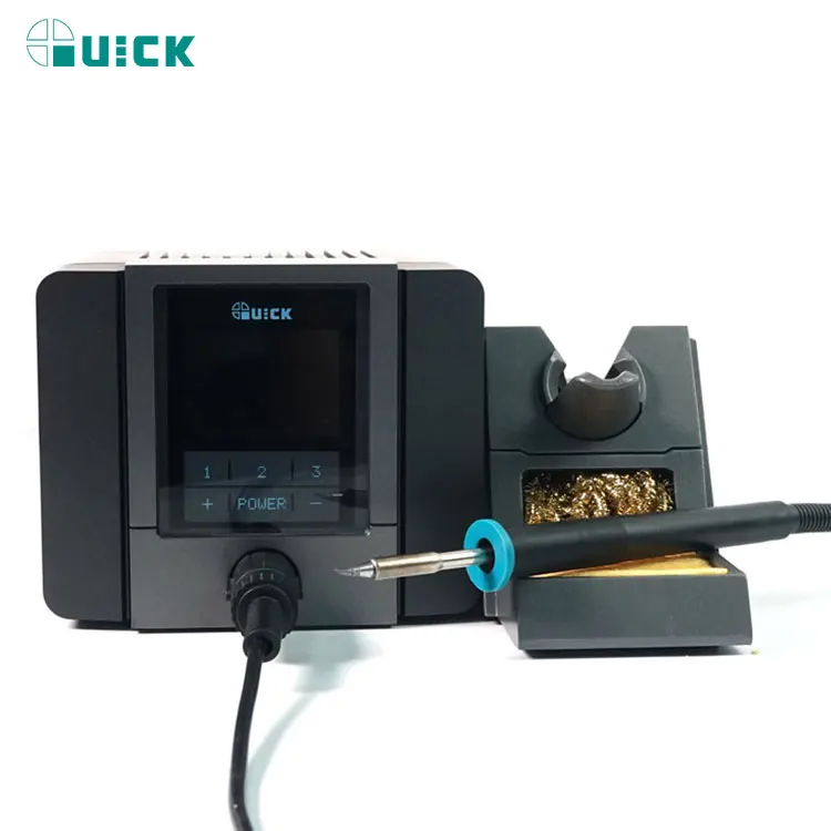 QUICK TS1200A интеллектуальная сенсорная Бессвинцовая паяльная станция 120 Вт