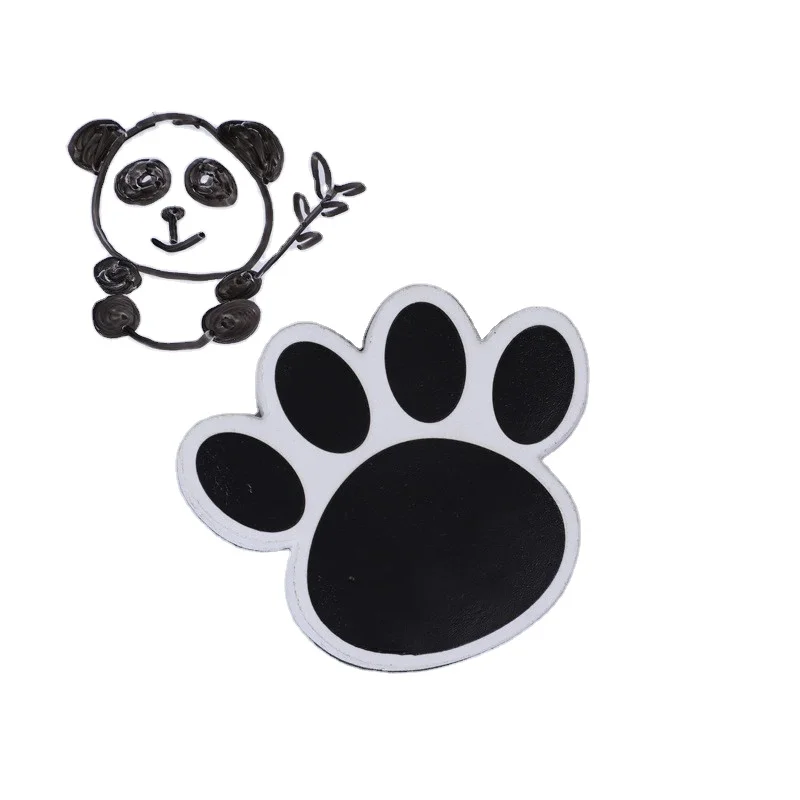 Magnetic felt whiteboard erasers beer paw eraser EVA whiteboard eraser