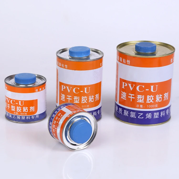 China factory manufacturer PVC pipe glue strong adhesive fast setting PVC cement
