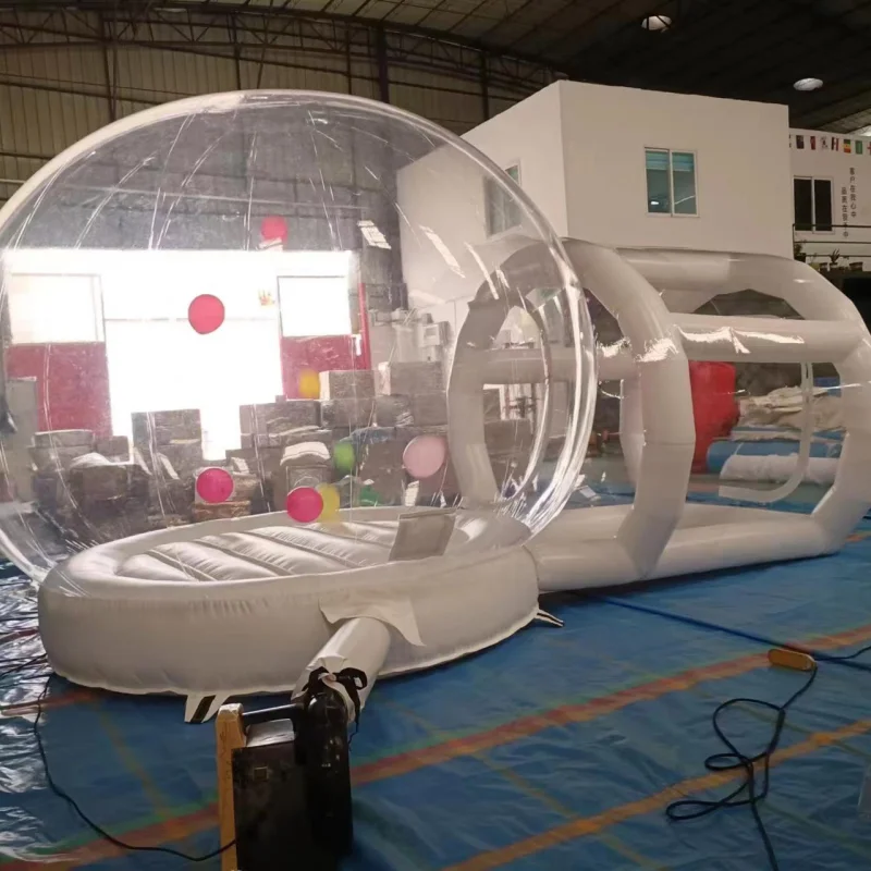 Commercial Durable 10ft 13ft with air blower pump bouncy mat vent inflatable bubble dome bubble house  for Party Event rental