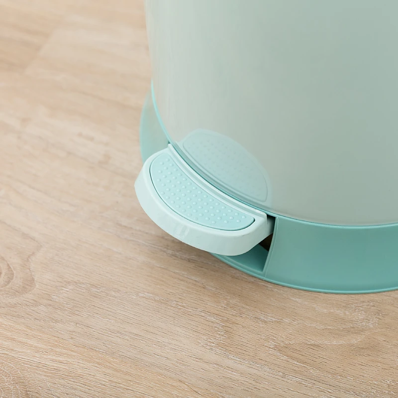 Pedal type wastepaper basket garbage container apartment hotel stainless steel trash can