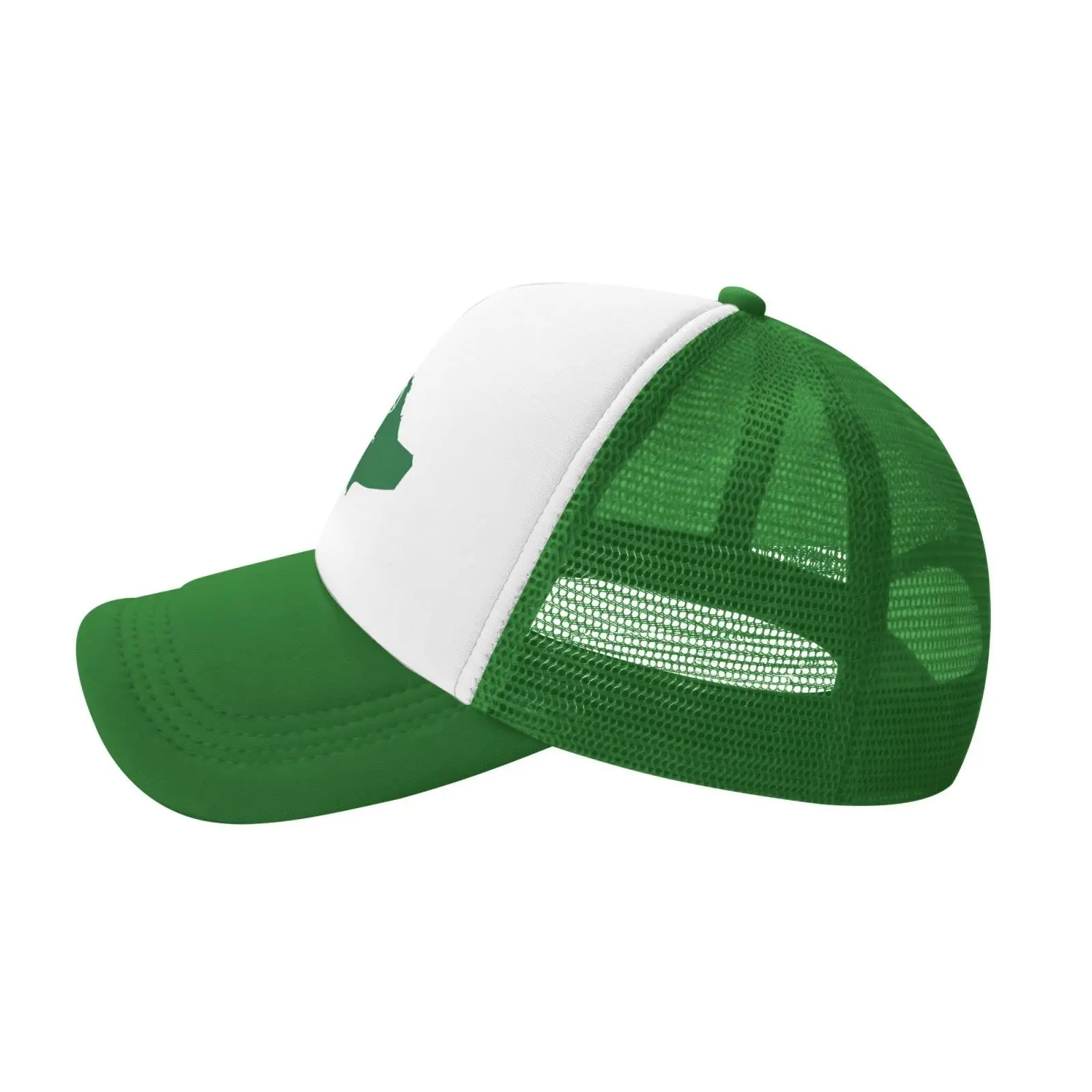 Saudi Arabia Soccer Rugby Fans Hat Custom Embroidery Peaked Cap Cheering Baseball Net Caps