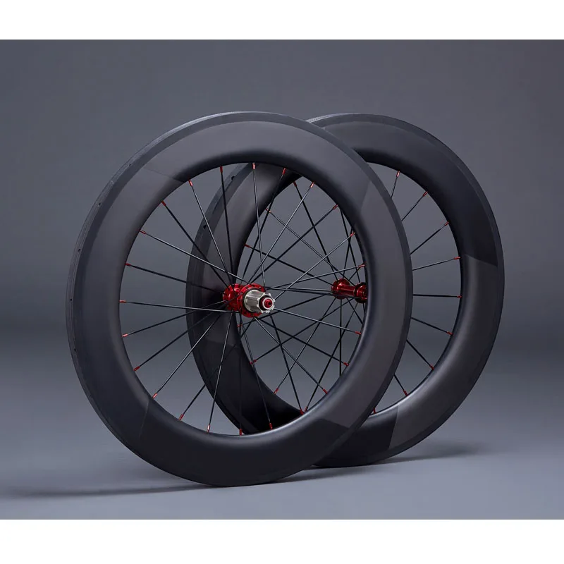 Wide rim 88mm carbon road bike wheels clincher carbon wheel set