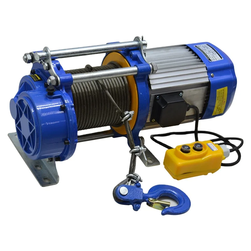 Hot sale lifting equipment 220v 2ton electric winches with high quality