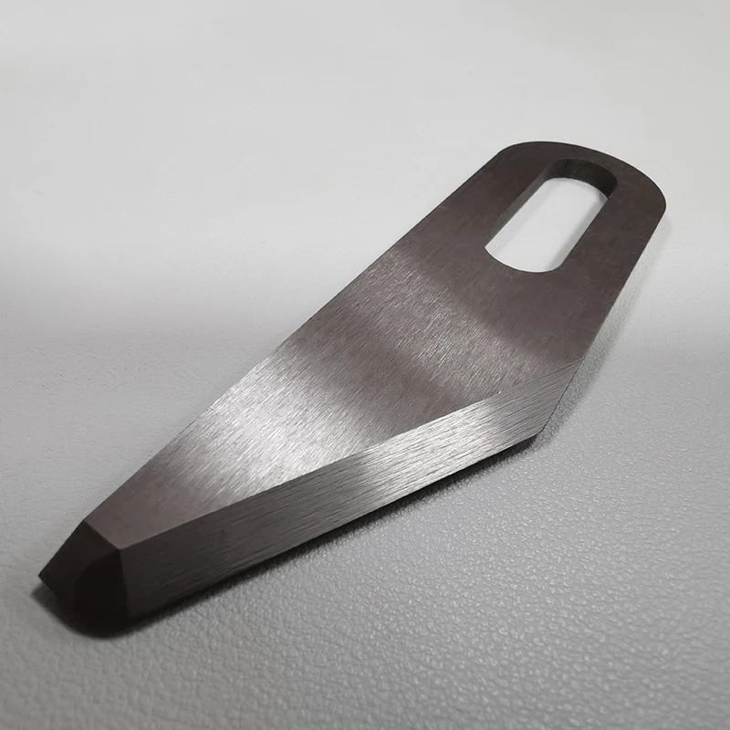 Marel OEM chicken duck poultry wings legs  cutting machine knife stainless steel blade cuchillo para cortar alas de pollo