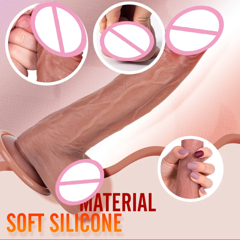 Remote Control Dildo Vibrator Sex Toys for Women Couples Games Real Dildo Thrusting G Spotter Massage USB Magnetic Charging%