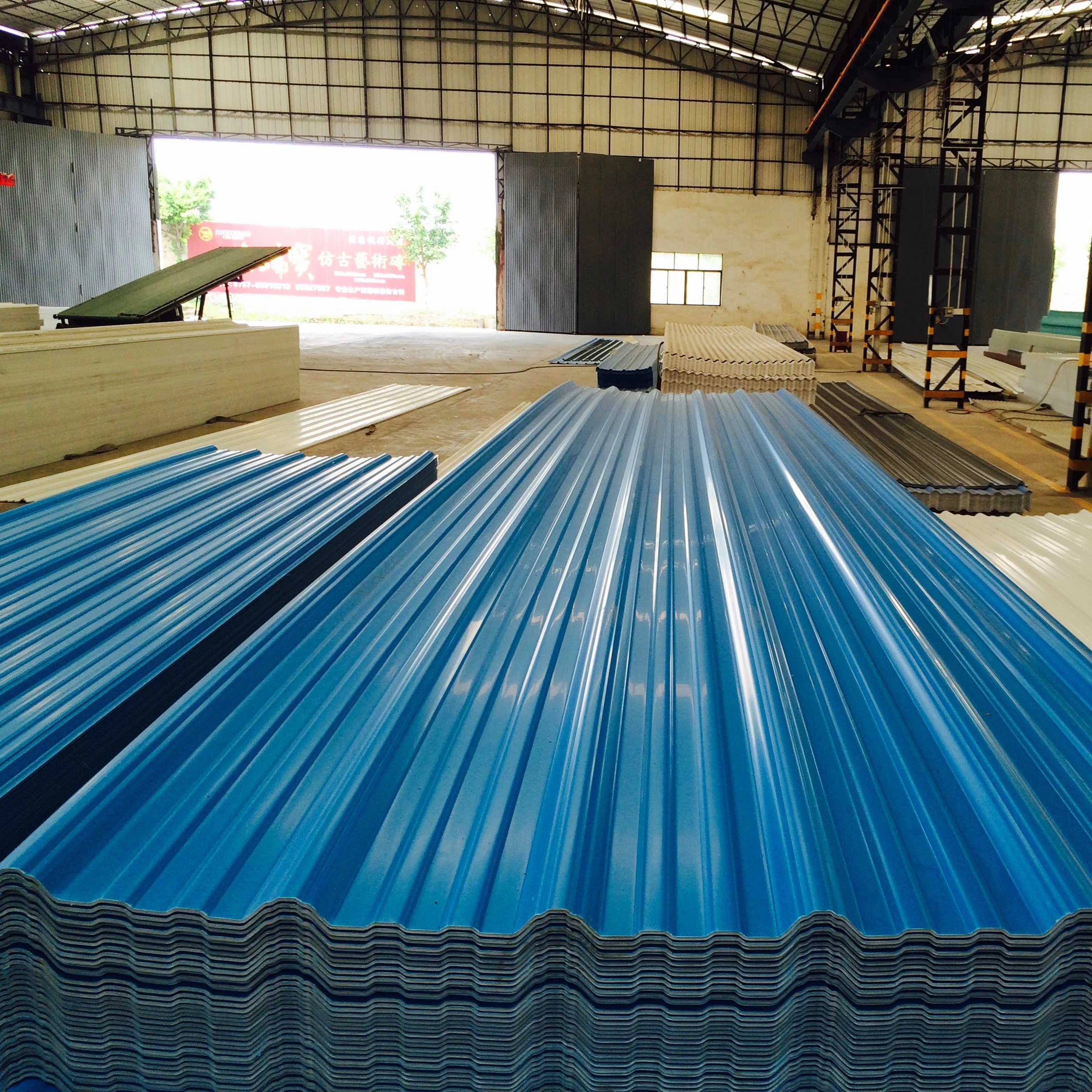 Lowes corrugated asa pvc pet roof sheet plastics roof shingles price for wholesale