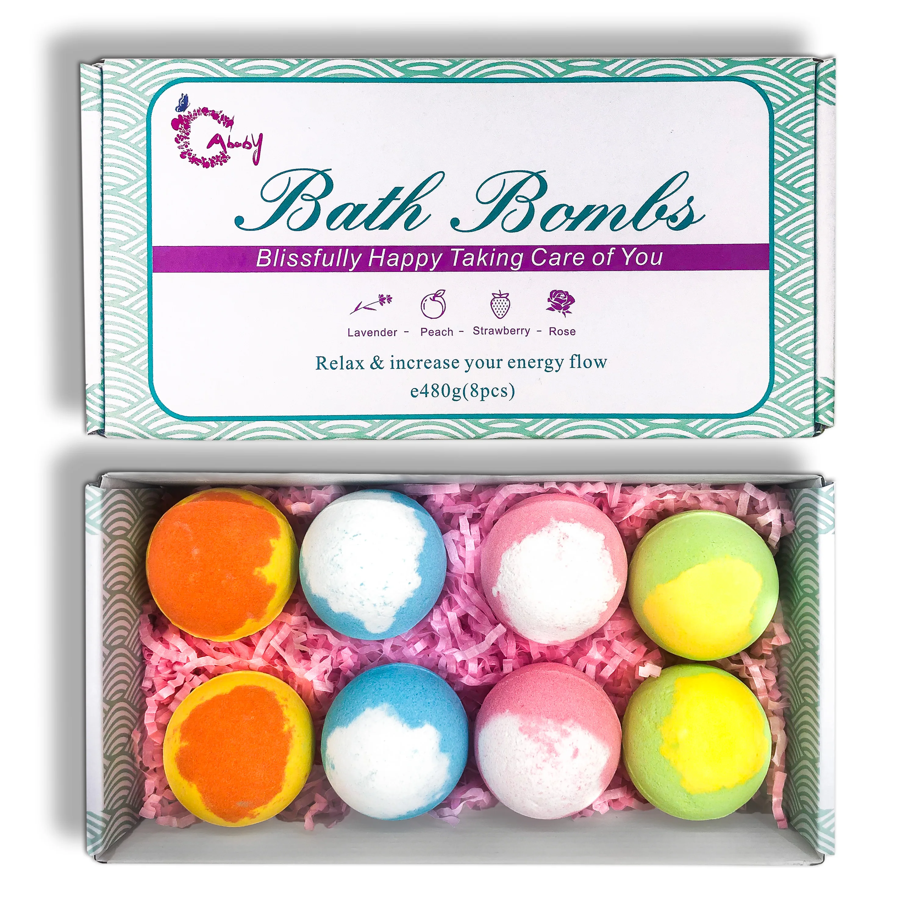 Essential oil Ready to ship 60g Bath Bomb Colorful Round Shape Rich Bubble Birthday Valentines Christmas Gifts for Women