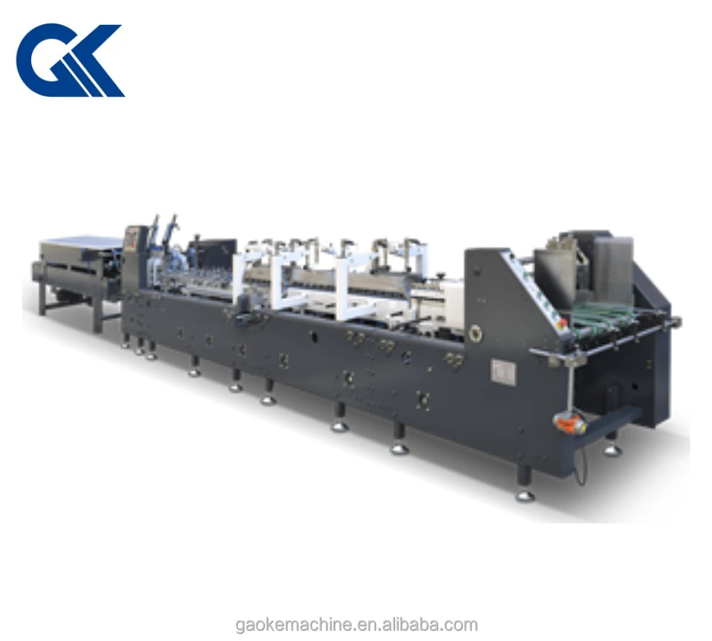 Light bulb box Straight line pre-folding gluing machine(AS-650B/800B/1100B)