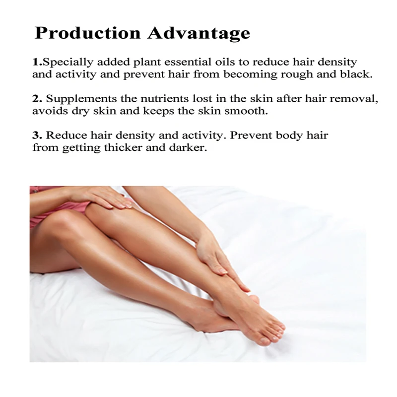 Factory Price Hair Growth Inhibitor Organic Hair Inhibitor Serum Long-lasting Effective Hair Inhibitor Serum