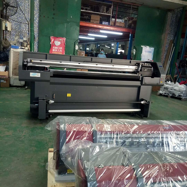 LANSONG UV1900 Large Format Multifunctional UV Flatbed Printer T Shirt Printing Machine Inkjet Printer Automatic Printing A4 300