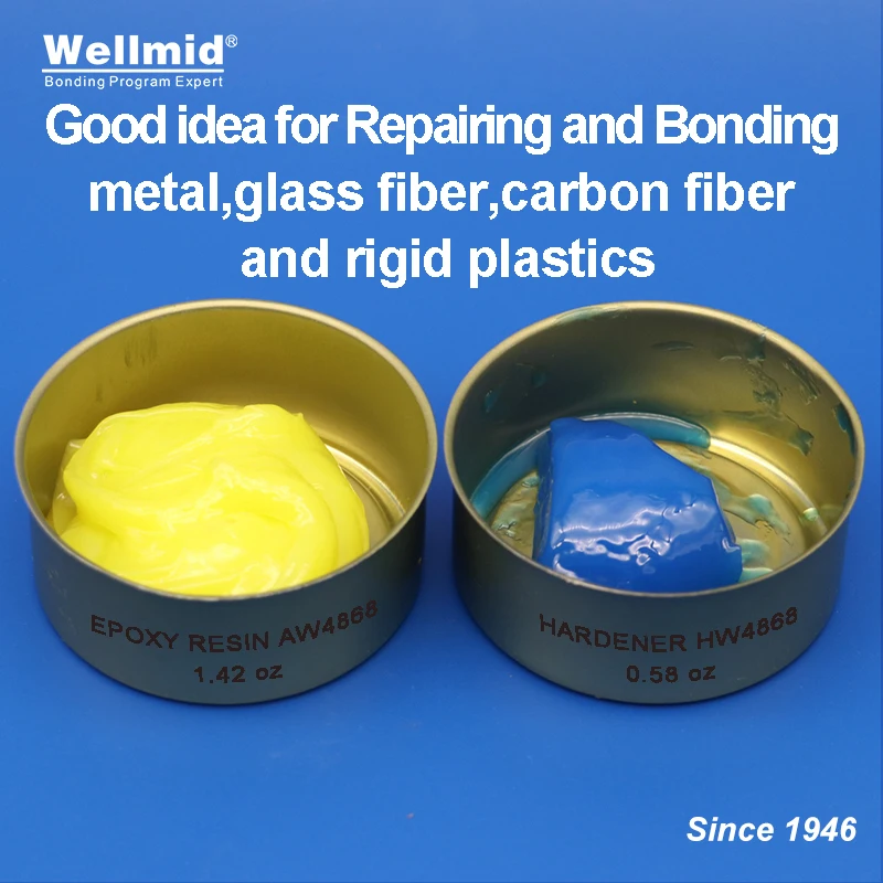 ARALDITE AW HW4868 high toughened AB epoxy resin Ideally Metal GRP Glass fiber composite structural adhesive 2K Gap Filling glue