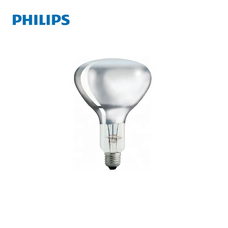  Инфракрасная тепловая лампа накаливания Philips E27 для физиотерапии красный свет