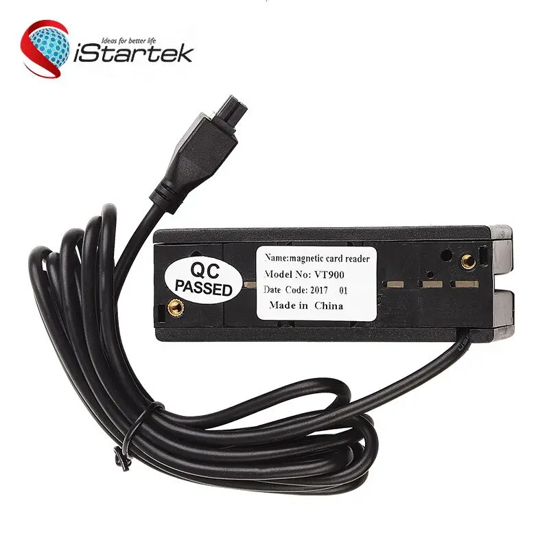 IStartek OEM дешевый мини портативный полосатый RFID msr устройство считывания 8 pin rs232 магнитный