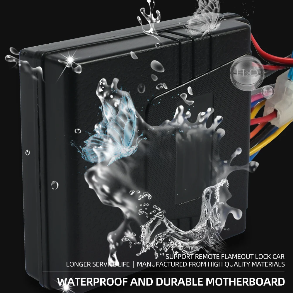 New trend long life high performance smart control motorbike motorcycle 2 way car alarm